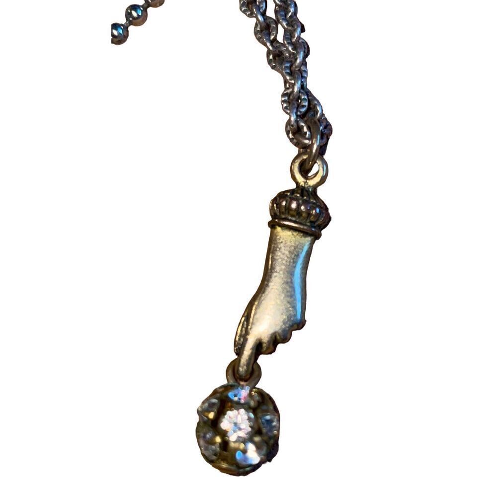 John Wind Maximal Art Multi Chain & Charm Vintage… - image 8